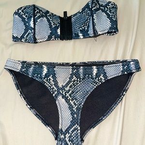 🦎TRIANGL Bandeau Bikini🦎